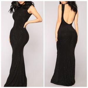 Fashion Nova She’s A Mystery Studded Dress XS